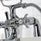 Kingston Brass KS247C Deck Mount Clawfoot Tub Faucet with Hand Shower, Polished Chrome KS247C - alternate 5